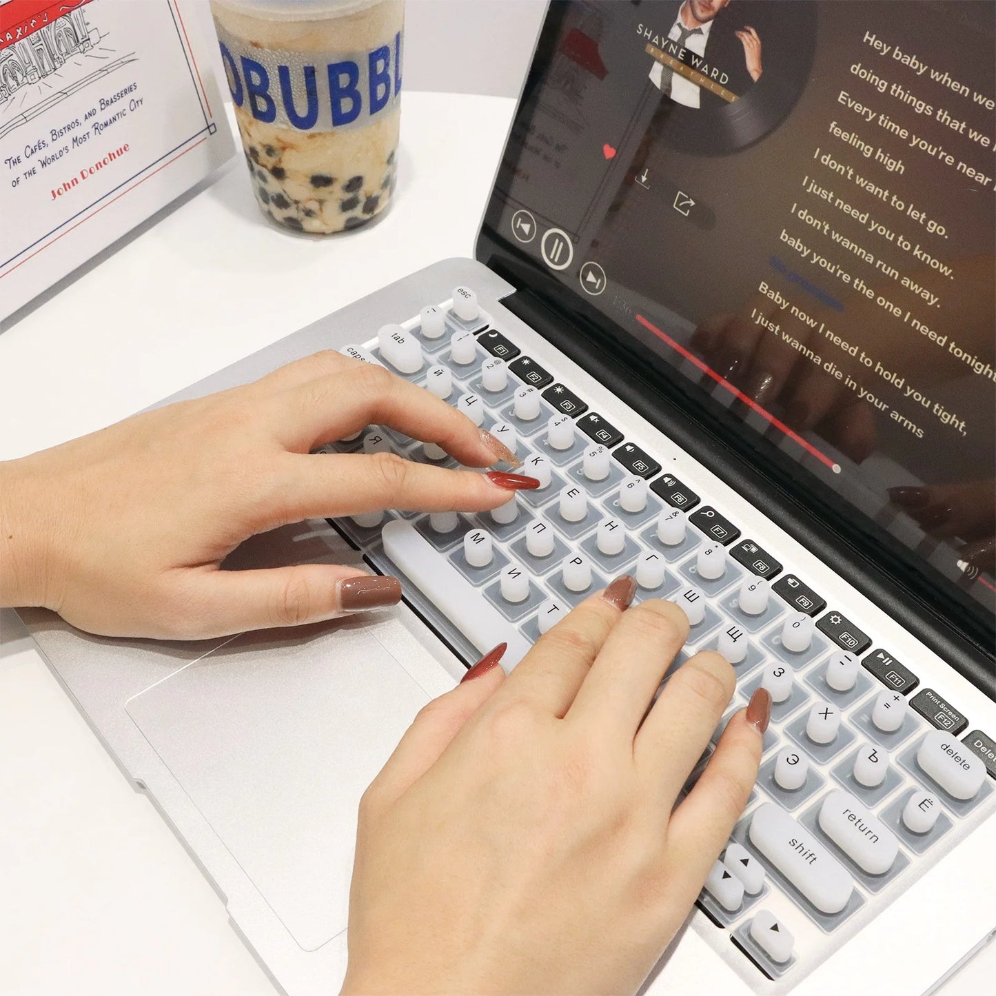 Funda de silicona para teclado